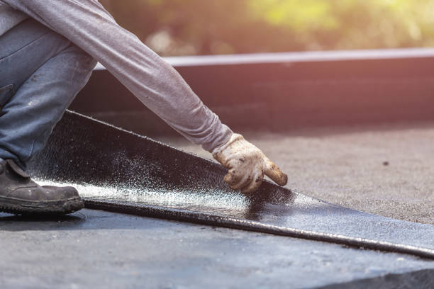 Professional Emergency Waterproofing technician working in Richwood, NJ